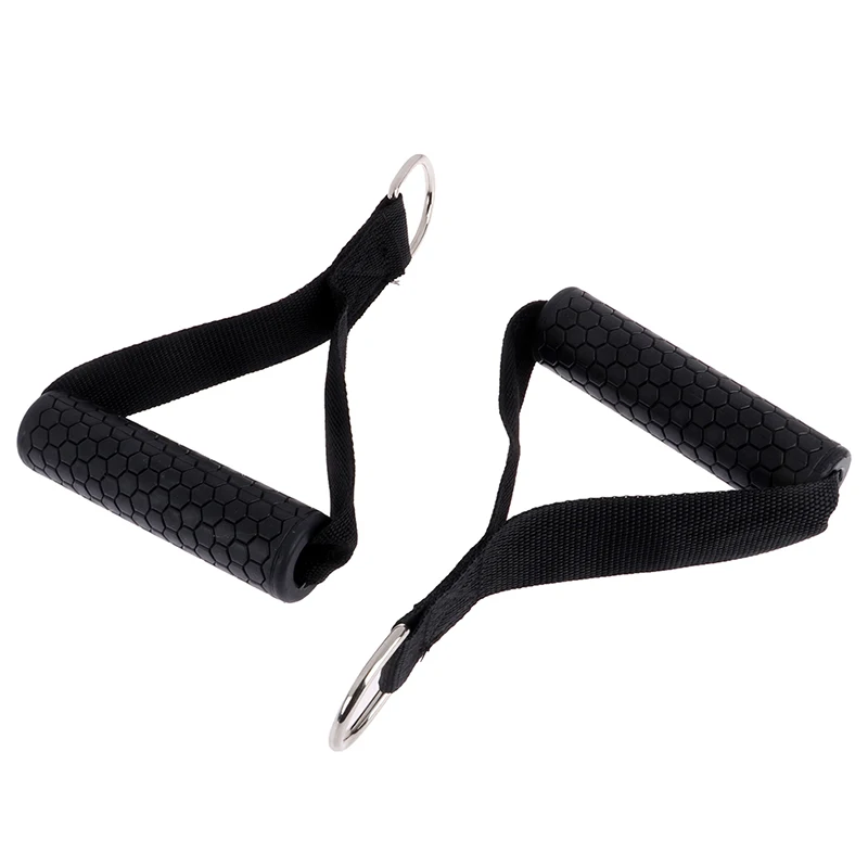 1 пара эластичных лент для тренажерного зала ручки противоскользящие ленты из