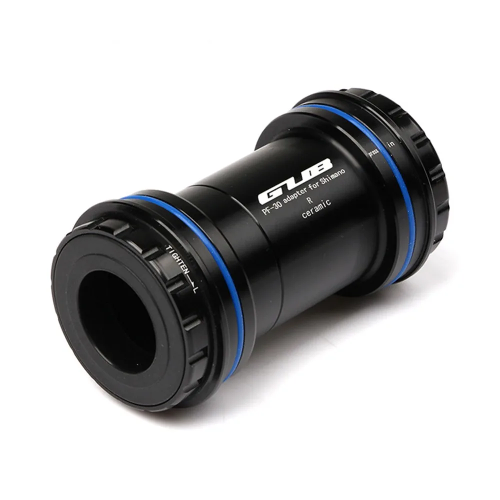 

GUB MTB Road Bike Bicycle parts Bottom Brackets Press fit PF30 46mm through Axle transfer to 22-24mm Adapter for Shima-no sr-am