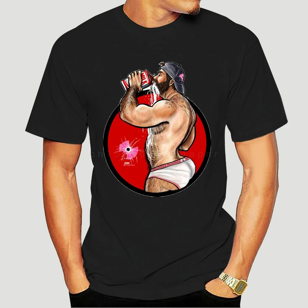 Футболка с изображением рассеянного молока для геев