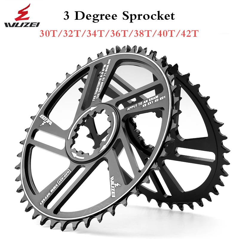 PROWHEEL диаметра окружности болтов (170 мм 175 велосипедная Звездочка 30T 32T 34T 36 т 38 40 42T