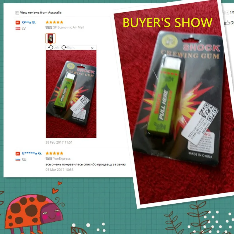 Безопасный трюк шутка игрушка Электрический шок Шокирующая забавная головка