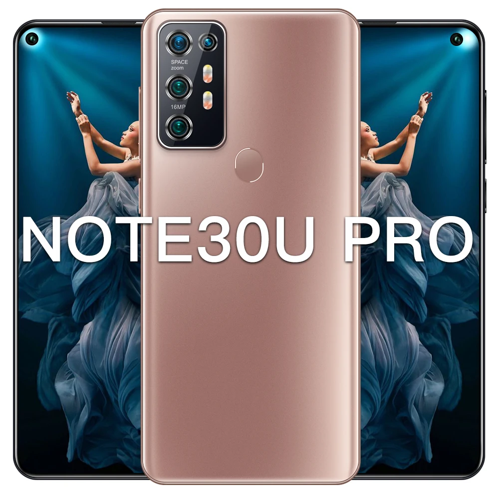 Фонарь 2021 Note30U Pro 7 2 дюйма 5800 мач разблокировка распознаванием лица десятиядерный