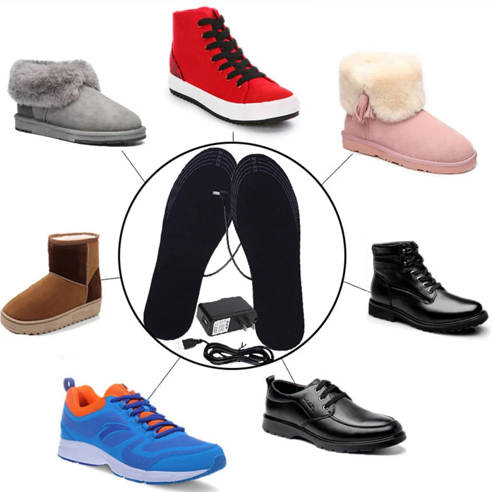 Мотоциклетные ботинки стельки с подогревом USB теплые для мотоцикла занятий