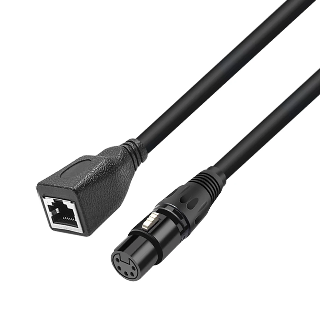 5 контактный сетевой аудиокабель jorinдо RJ45 0 3 м/фута с разъемом XLR|Кабели VGA| |