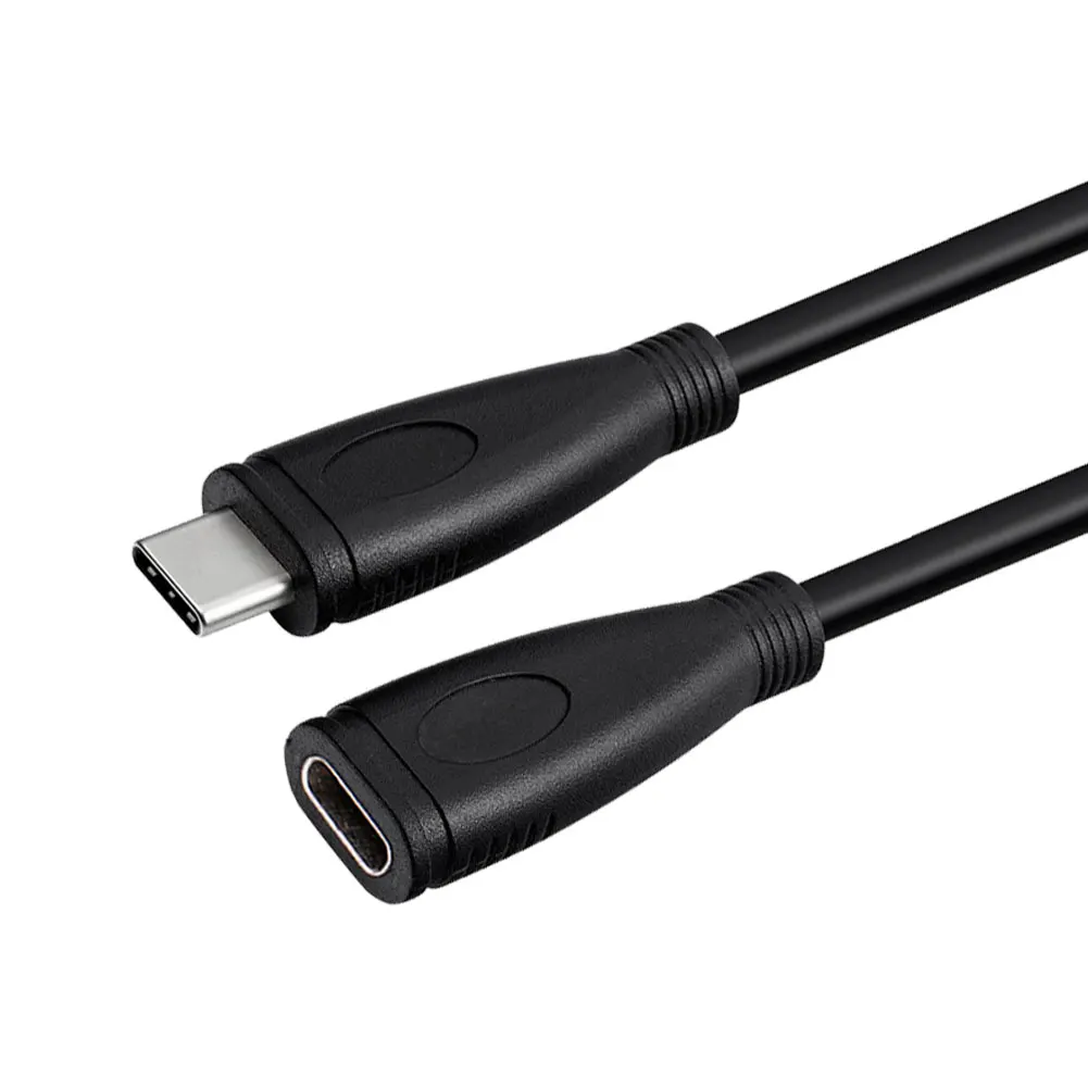 Удлинительный кабель 100 Вт PD 5A Type C 4K @ 60 Гц USB-C USB3.1 Gen 2 10 Гбит/с шнур для Macbook Pro Nintendo