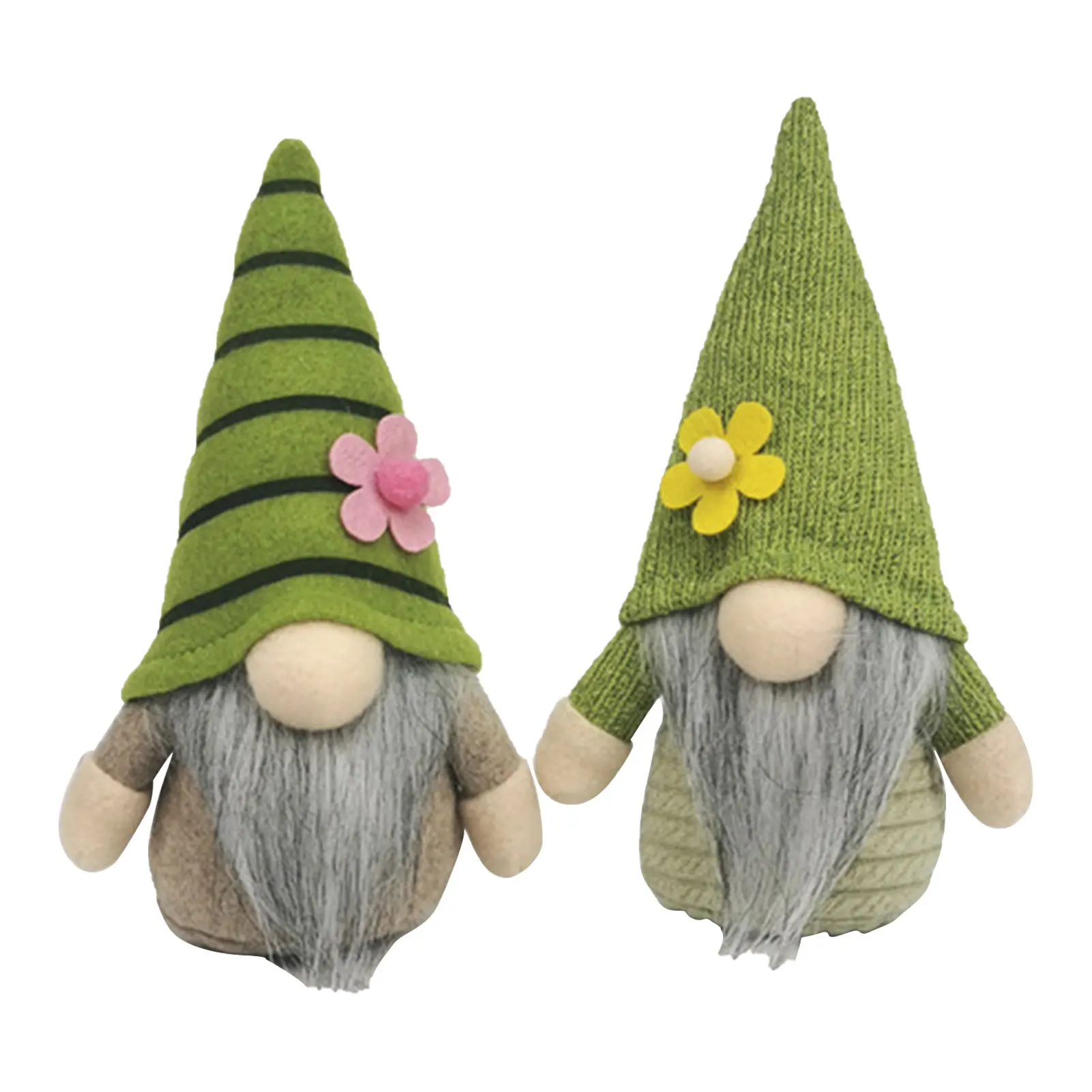 St. Patricks Day Dwarf Green Spring Lucky Doll Easter Cloth Crafts Home Decoration