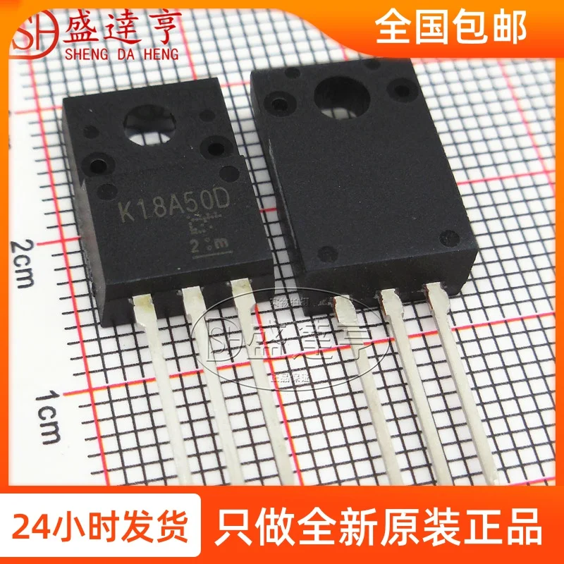 

10 шт./лот TK18A50D K18A50D 18A 500V TO220F DIP MOSFET транзистор, новая оригинальная фотография