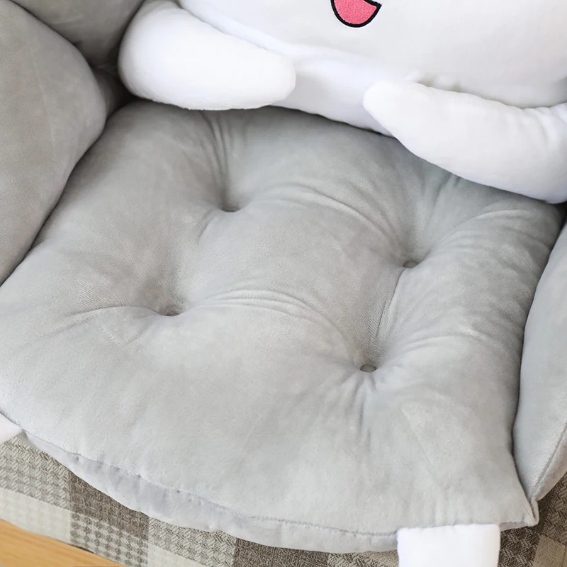 

1pc cute sofa cushion plush nordichome decoration accessories sofa cover christmas gift sofa home decor hamster cushion cover