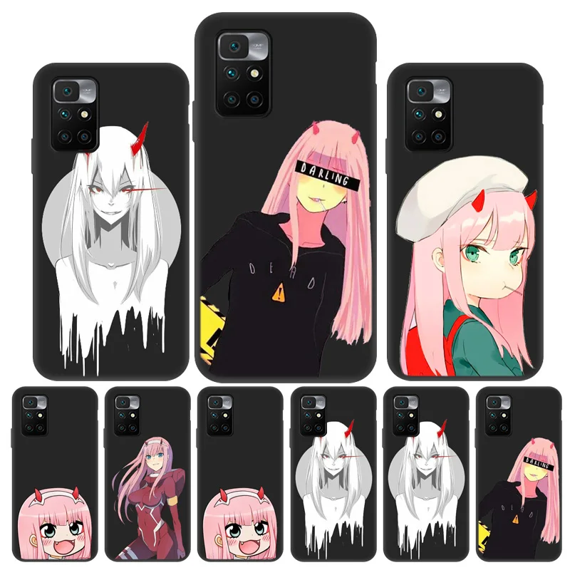 Чехол Zero Two Darling in the FranXX аниме для Xiaomi Redmi 9C NFC чехол 9 9A 10 Mi 8 9T Pro C | Мобильные