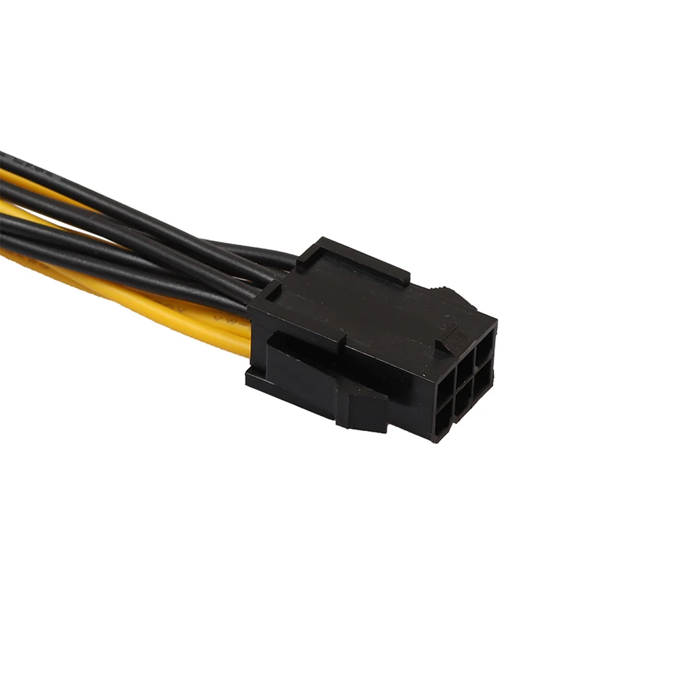 Hot Extension Cable 6pin to 2 PCIe 8(6+2)pin Motherboard Splitter Power VGA Graphic Video Card Adapter Supply Sata |