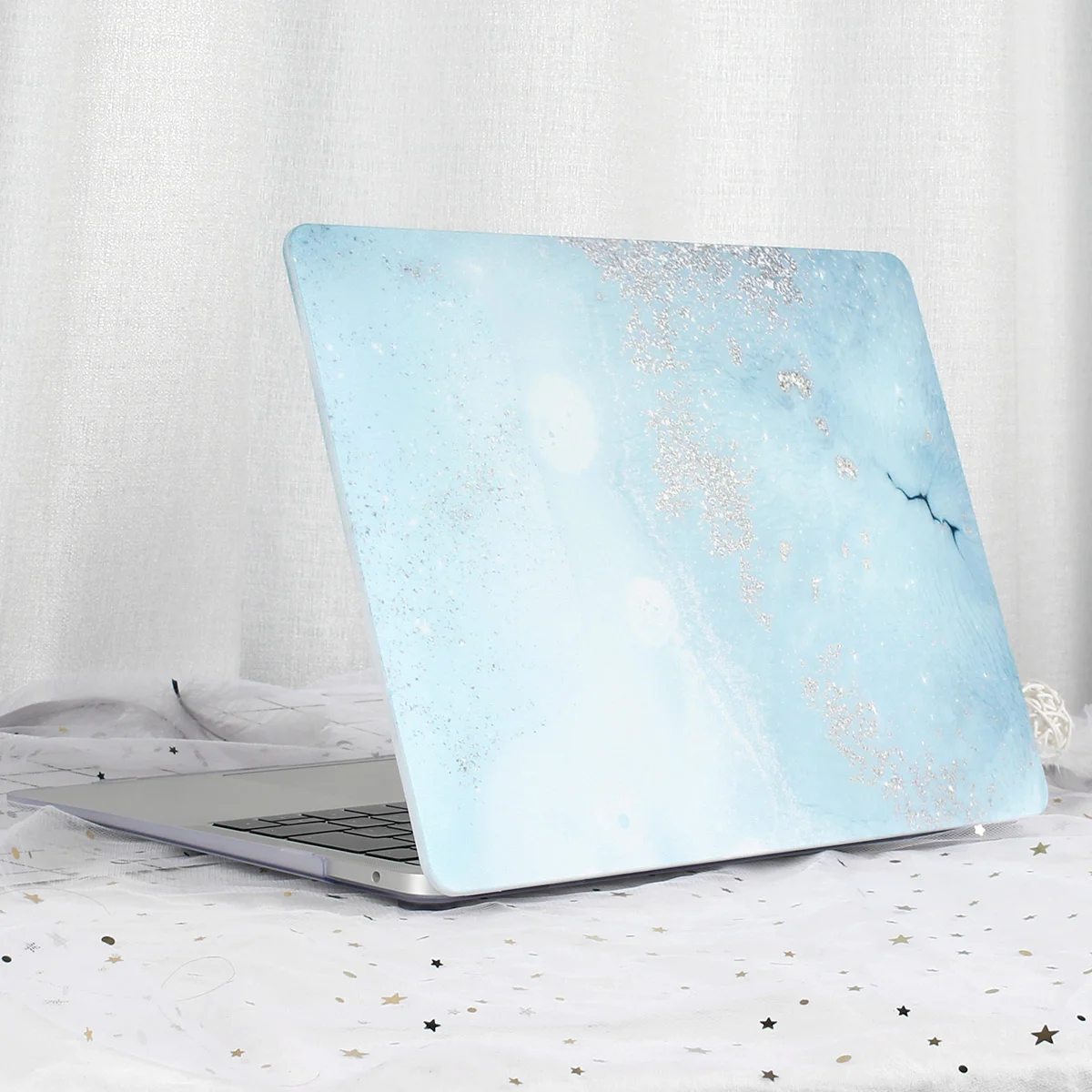 Чехол-клавиатура для ноутбука с мраморным цветочным узором для нового MacBook Air 13 Pro 13,3 15 дюймов retina Touch Bar A2159 A1932