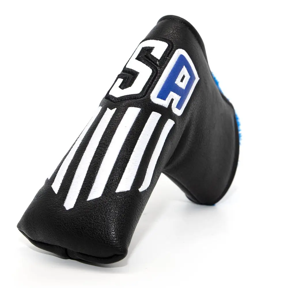 Чехол для клюшки гольфа чехол головы кожаный Aliennana США с вышивкой и магнитной