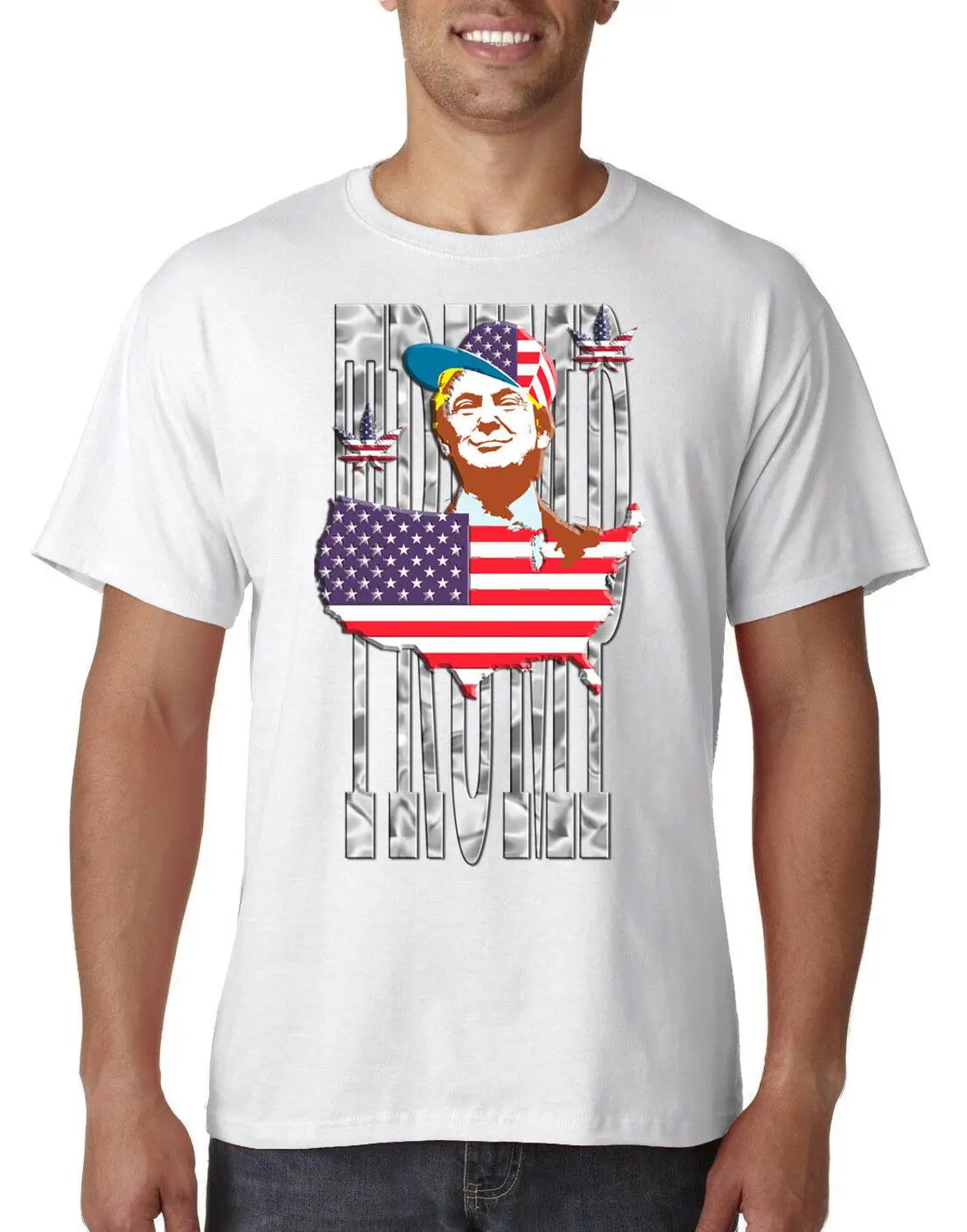 

Trump Donald Trump Our President New Fashion Gentlemen Short Mouwen Novelty Cool Tops Men Short Mouw Biker T-shirts