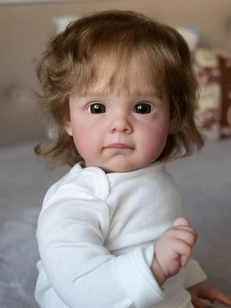 

60 Cm Big Baby Baby Clothing Model Simulation Baby Reborn baby Reborn Levi Newborn Baby Doll Bebe Real Lol Silicone Doll