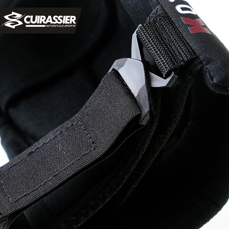Наколенники для мотоцикла Cuirassier защита колена Moto MX MTB защитное снаряжение