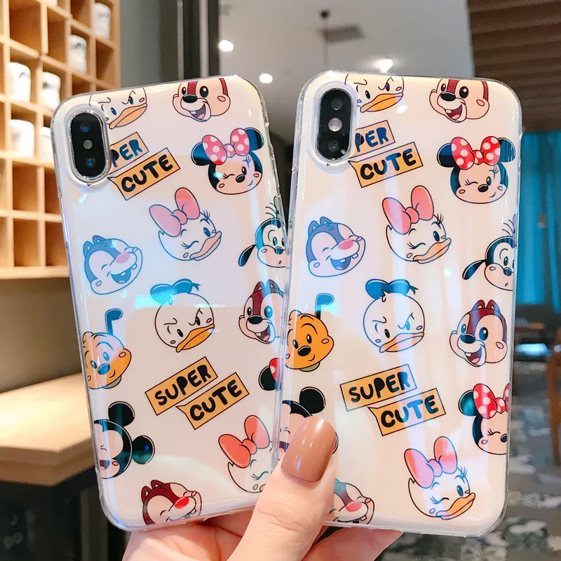Чехол для телефона с рисунком Минни Дейзи Дональд для huawei P20 P30 Lite P Smart Plus mate 20 Honor 20i View 20 9X Pro Nova 4 5t чип и Дейл