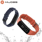 Ремешок силиконовый для Honor Band 5, сменный Браслет из ТПУ для Huawei Honor Band 4, с защитой от потери