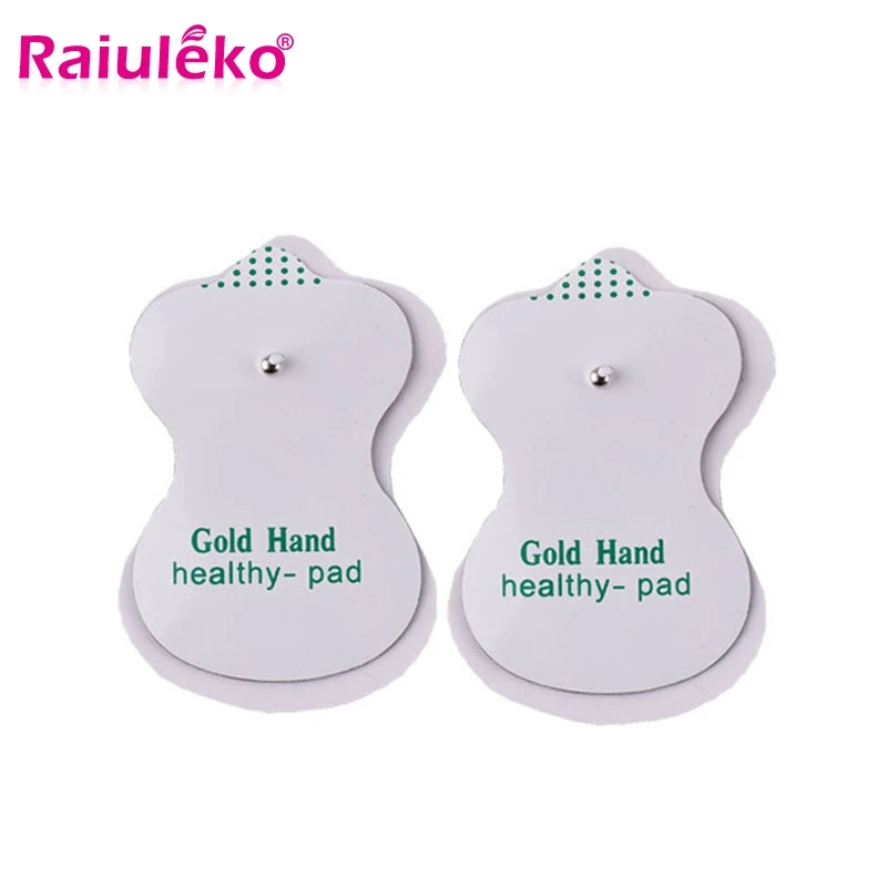 10 шт. электродные подушечки для акупунктурной терапии похудения|Расслабляющие