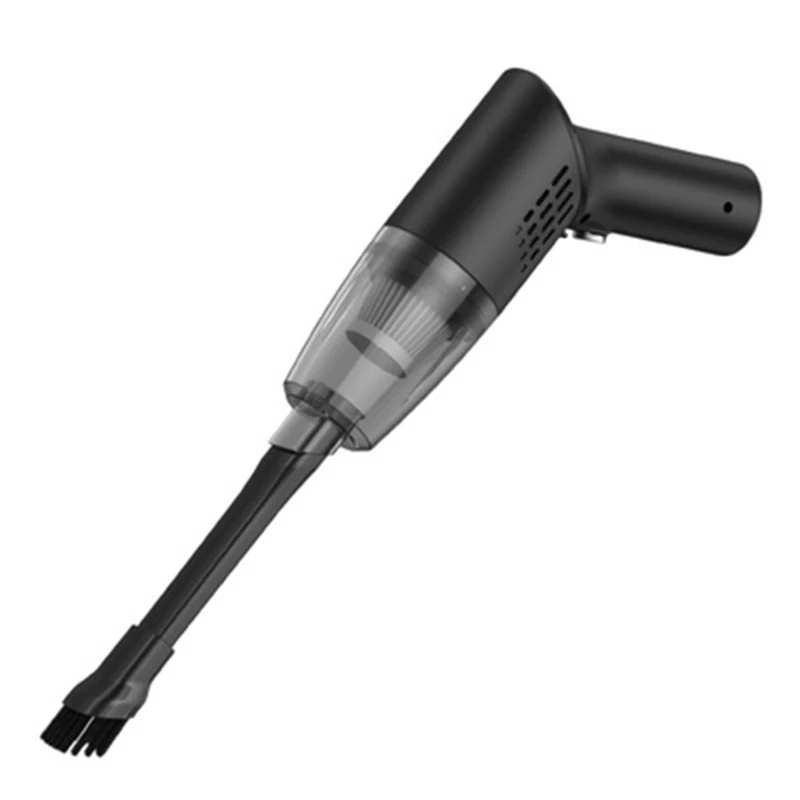 

Портативный беспроводной пылесос с зарядкой от USB, ручной пылесос для дома и автомобиля, высокая мощность, сухая и влажная уборка, разгрузка ...