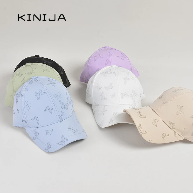 Кепка с принтом бабочек для мужчин и женщин модная бейсболка в стиле хип хоп