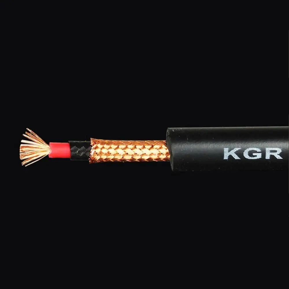 KGR 20AWG Guitar Audio Cable Line Electric Bass Piano Keyboard Drum Instrument Noise Reduction Shield Wire | Спорт и развлечения