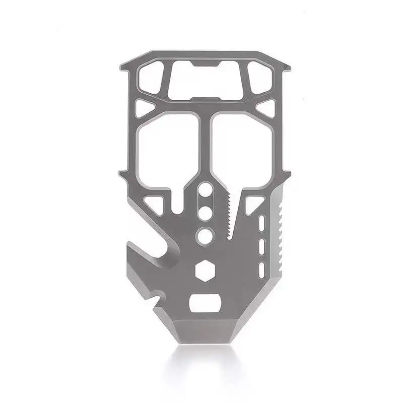 

Credit Card Multitool Sleek Minimalist Stainless Steel Wallets Gadgets Gifts for Men Minimalist Survival Card Wallet Tool Card