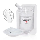 1005001000 мл Увлажняющий блеск для губ основа гель Блестящий прозрачный блеск для губ масло Сделай Сам сырье жидкая губная помада оптовая продажа