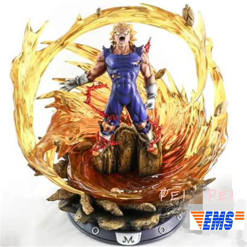 Статуя Dragon Ball Z super saiyan Majin Vegeta Sacrifice Полный Портрет со светодиодсветильник кой