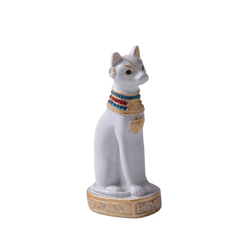 Bastet Cat god поделки с резиновым орнаментом египетская мифологическая семья