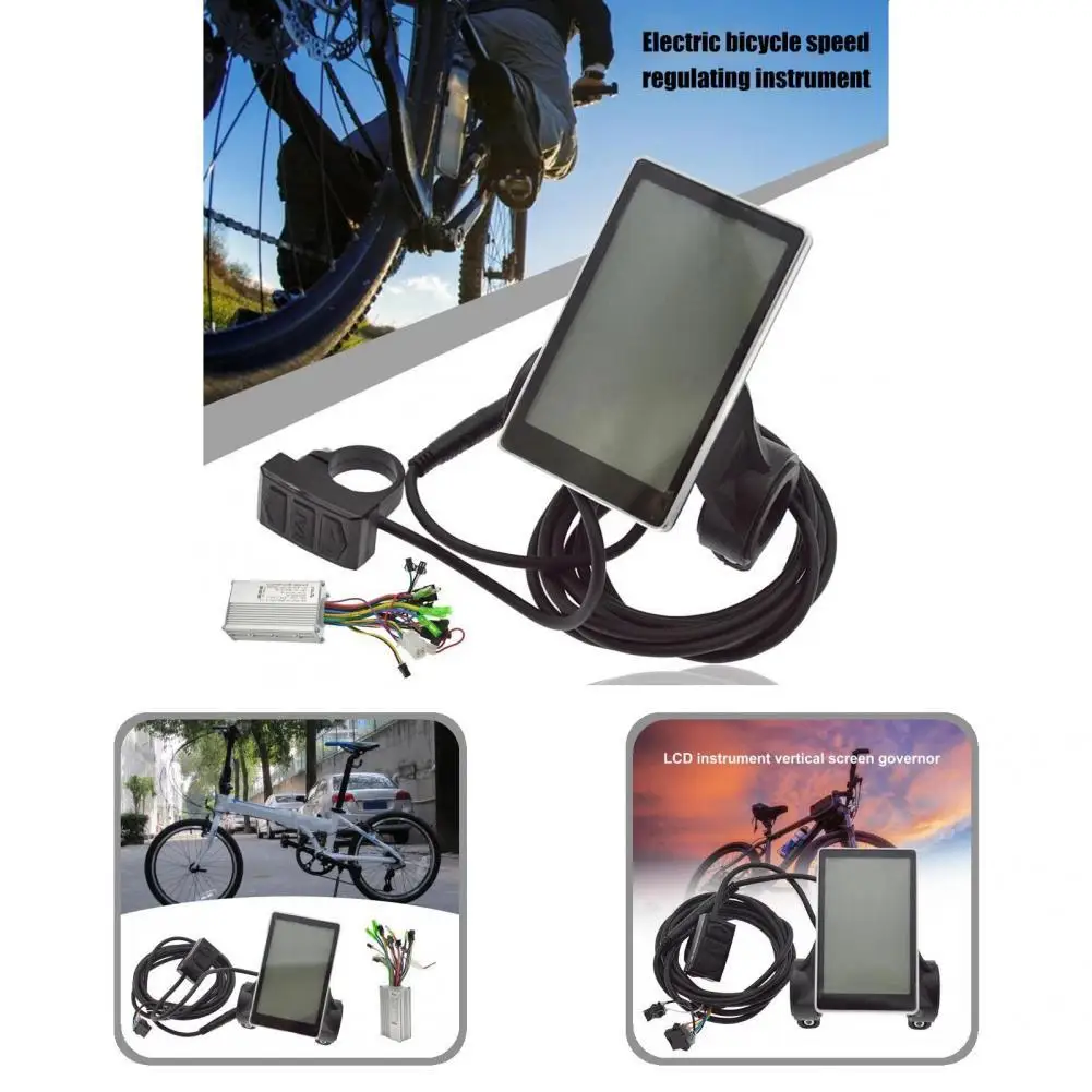 

Aluminum Alloy Bike LCD Panel Controller Compact Lightweight High-quality Portable Sensitive Bike Panel Controller
