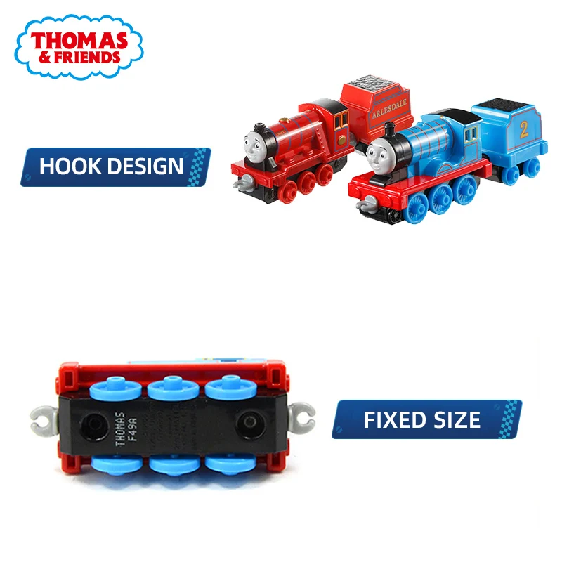 Игрушечный мини поезд Thomas and friend Shawn Weaver James из металлического сплава с отверстием