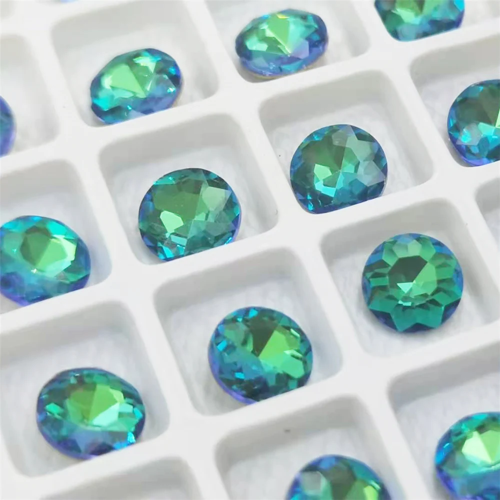 8 мм Блестящий Драгоценный камень цветок стекло кристалл круглые стразы Сфинкс