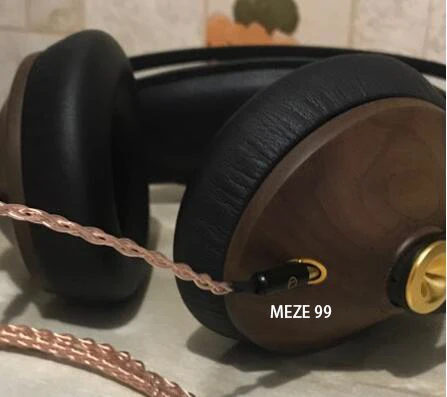 8-жильный Сменный кабель для наушников Audiocrast аудио-обновления Meze 99 Classics/Focus Elear |