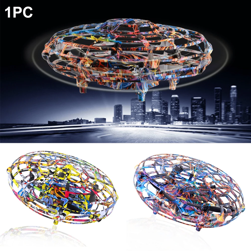 Самолет мини Дрон ABS самолет инфракрасный индукционный Безголовый режим RC