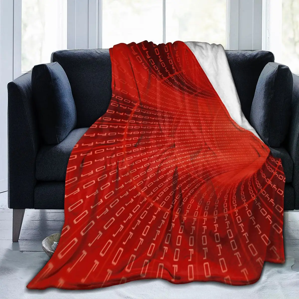 

New 3D Personality Printed Flannel Blanket Sheet Bedding Soft Blanket Bed Cover Home Textile DecorationDizzy