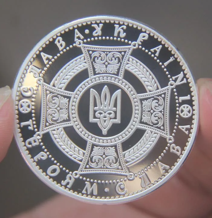 Украинские герои 40 мм не умирают евромейдан Киев сувенирная монета медаль | Дом и