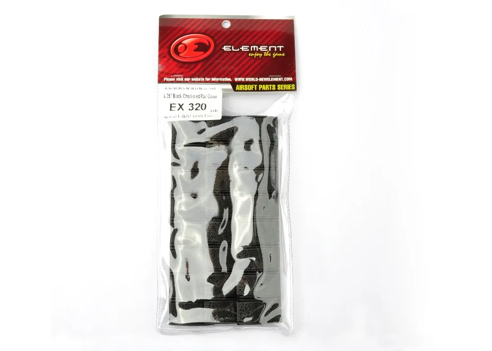 Element Airsoft пистолет 3 шт./упак. 6,2", с клетчатым узором, поручень Крышка черный темно Земля листья зеленого цвета с установкой Вивера аксессуары EX320