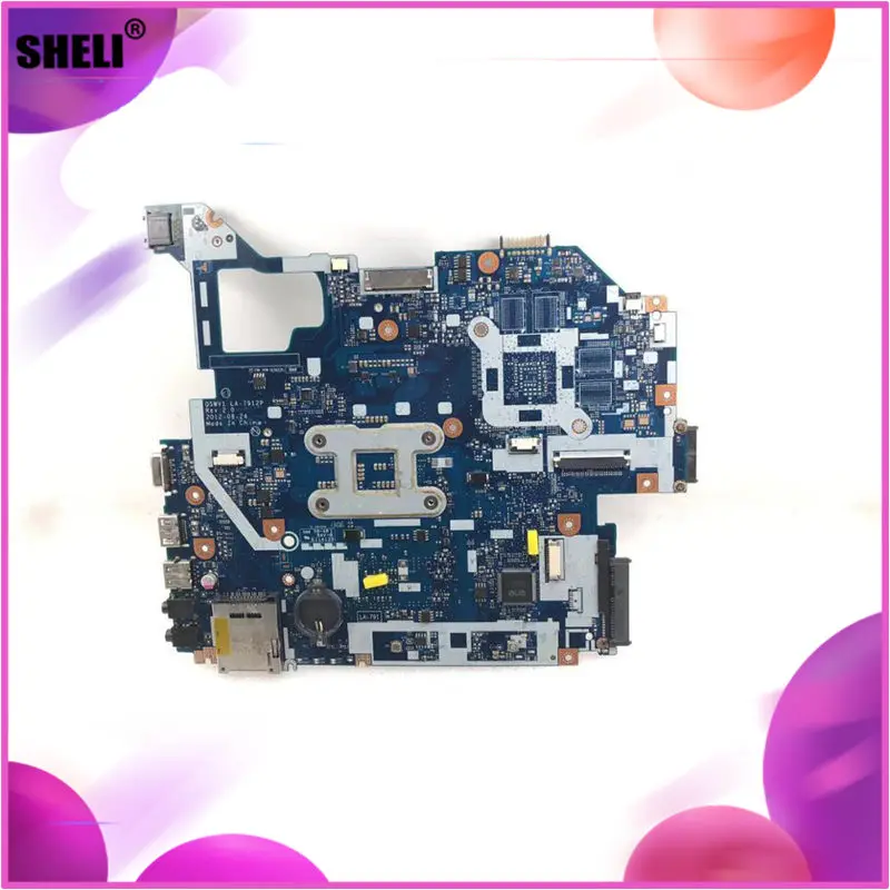 Sheli для ноутбука Acer Aspire E1-571 E1-571G V3-571G V3-571 NV56R Q5WVH LA-7912P SLJ8C HM77 ноутбук материнская