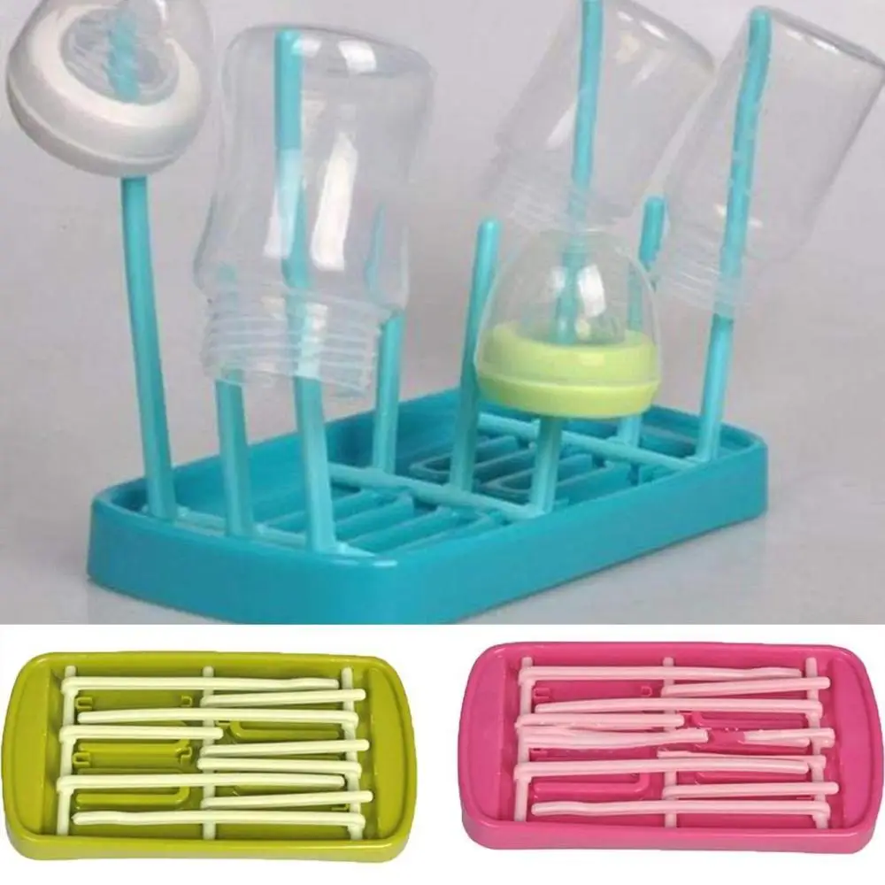 

Полка для сушки бутылочек, сушилка для бутылочек с молоком для малышей, сушилка для детских бутылочек синего и зеленого цвета, сушилка для хранения