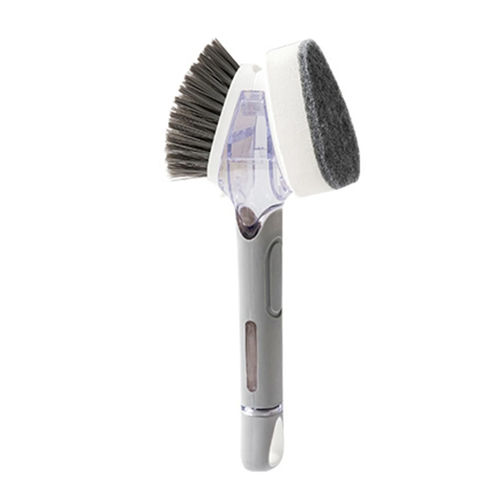

Hot Multipurpose Kitchen Cleaning Brush Slip Handle Removable Sponge with Bottle Brush Dishwashing Tools