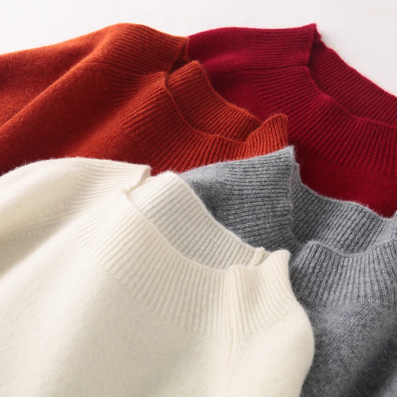 Женский шерстяной вязаный пуловер MERRILAMB свитер с рукавом до локтя и