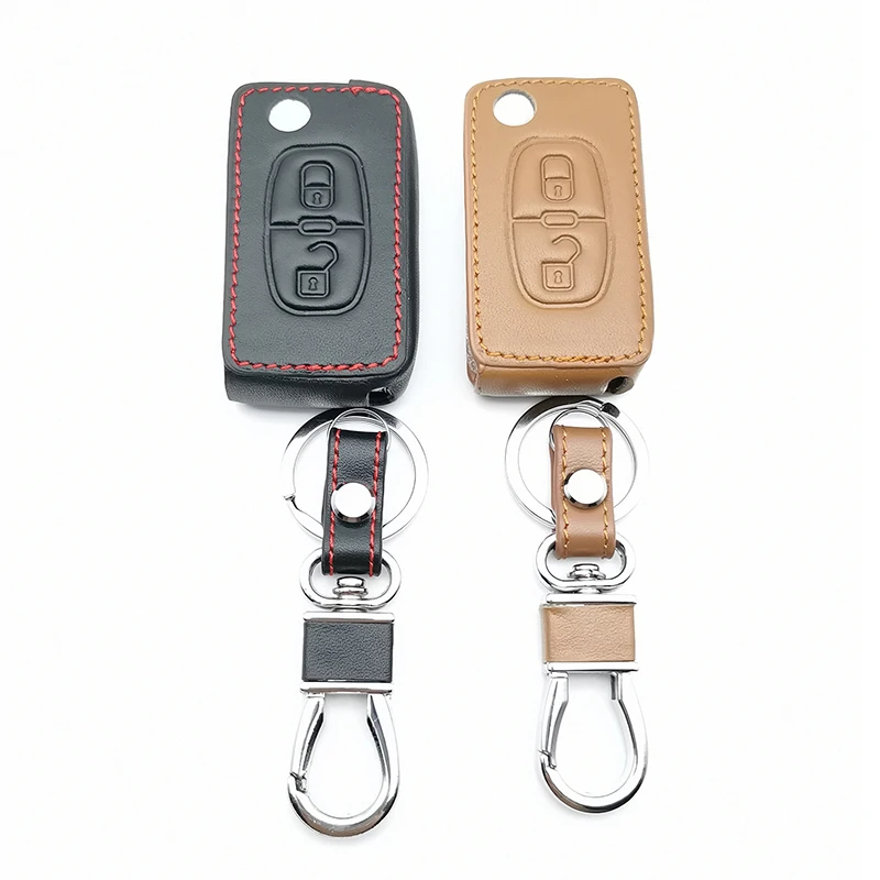 3 buttons remote control car key cover For Peugeot 107 206 207 307 407 308 607 Citroen C2 C3 C4 C5 C6 C8 Car wallet shell | Автомобили и