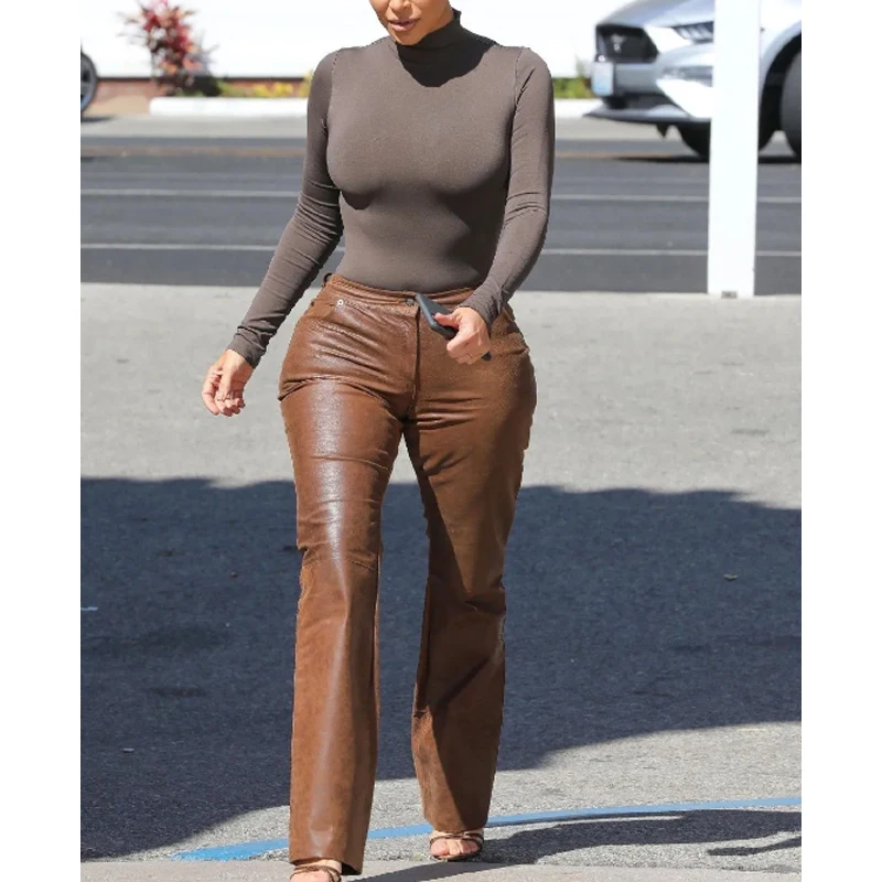 Сексуальный черный боди с открытыми плечами женский комбинезон длинными