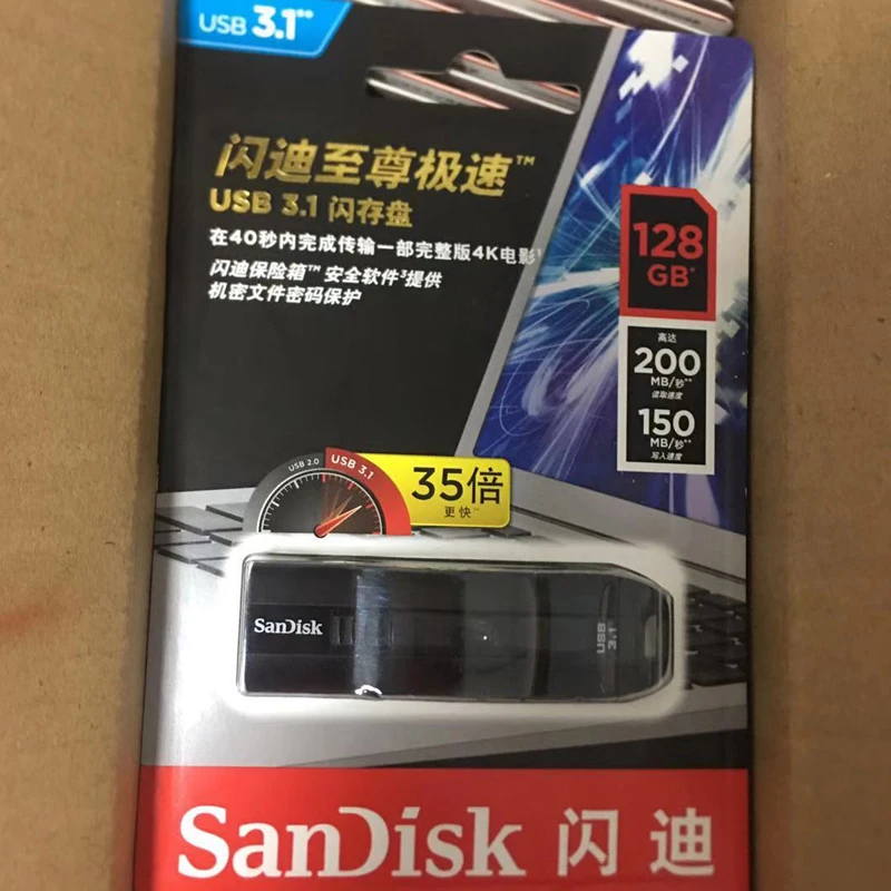 SanDisk EXTREME PRO USB 3 1 твердотельный накопитель 64 гб 128 256 гб|USB флэш-накопители| |