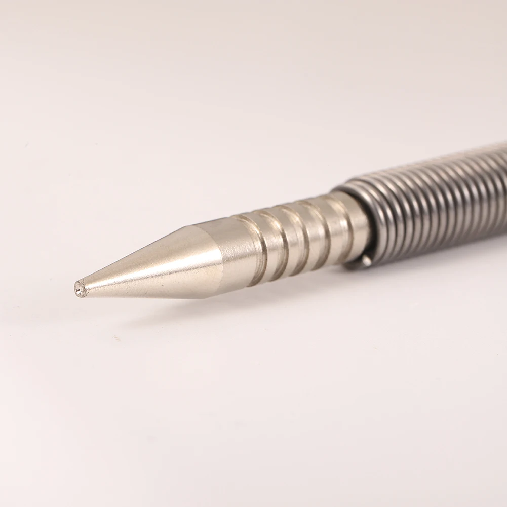 

Hammerless Nail Set Center Pin Punch Spring Loaded Marking Starting Holes Tools Marker Metal Woodwork Tools