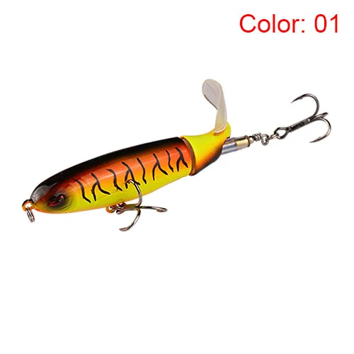 JonStar 9 см/13g/16g Whopper plopper Topwater Поппер приманка для рыбалки искусственная наживка