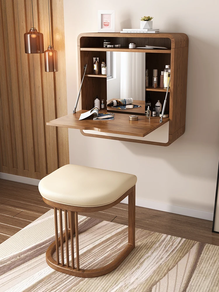 

Light Luxury Wall-mounted Dressing Table Modern Minimalist Dressing Table Small Apartment Bedroom Mini Dressers Vanity Desk