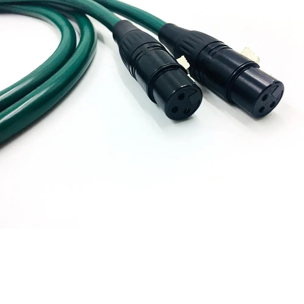 Thouliess пара HIFI Nakamichi RCA к XLR гнезду балочный Межблочный кабель 3pin аудио с FURUTECH FA