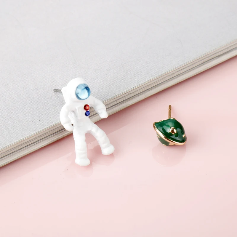 Женские серьги-гвоздики в виде звездного неба 4 вида | Украшения и аксессуары