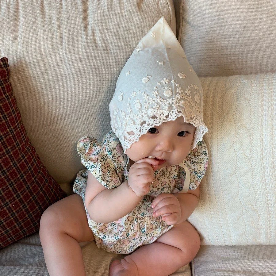 

Koodykids 2020 Baby Girl Summer Bodysuits Baby Girl Floral Rompers Summer Toddler Girl Summer Flowers Clothes Korean Style